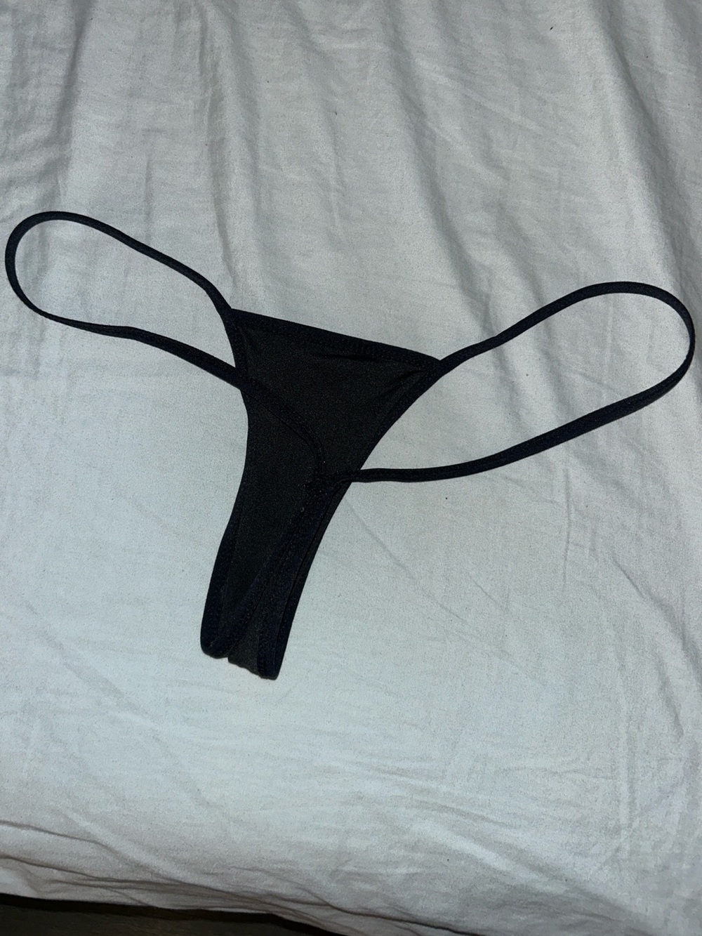 Women’s WW Black Thong
